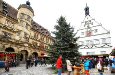 Rothenburg Christmas Market on the Marktplatz
